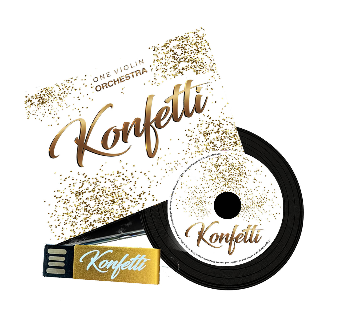 Konfetti Bundle - CD & USB Stick
