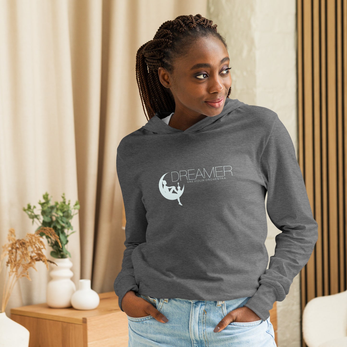 Langarmshirt mit Kapuze