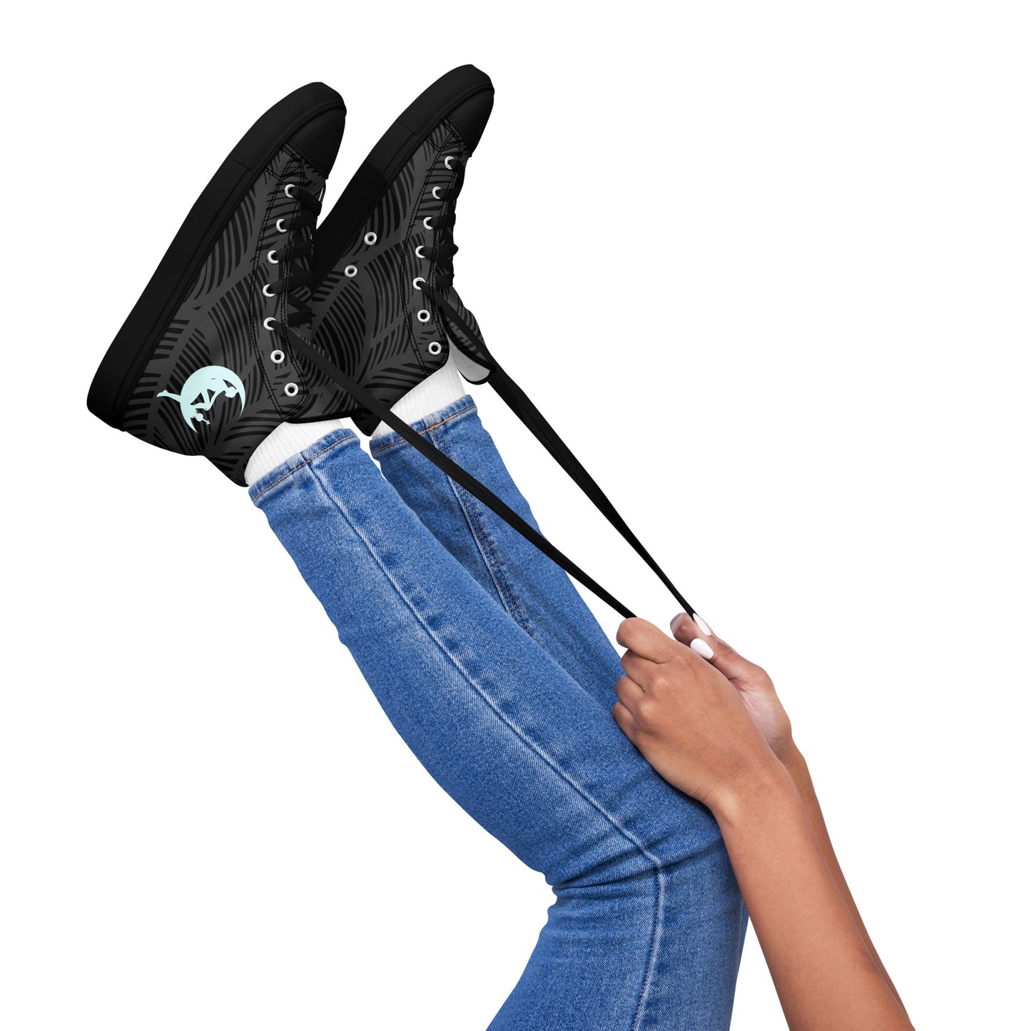 High-Top Leinenschuhe für Damen DREAMER