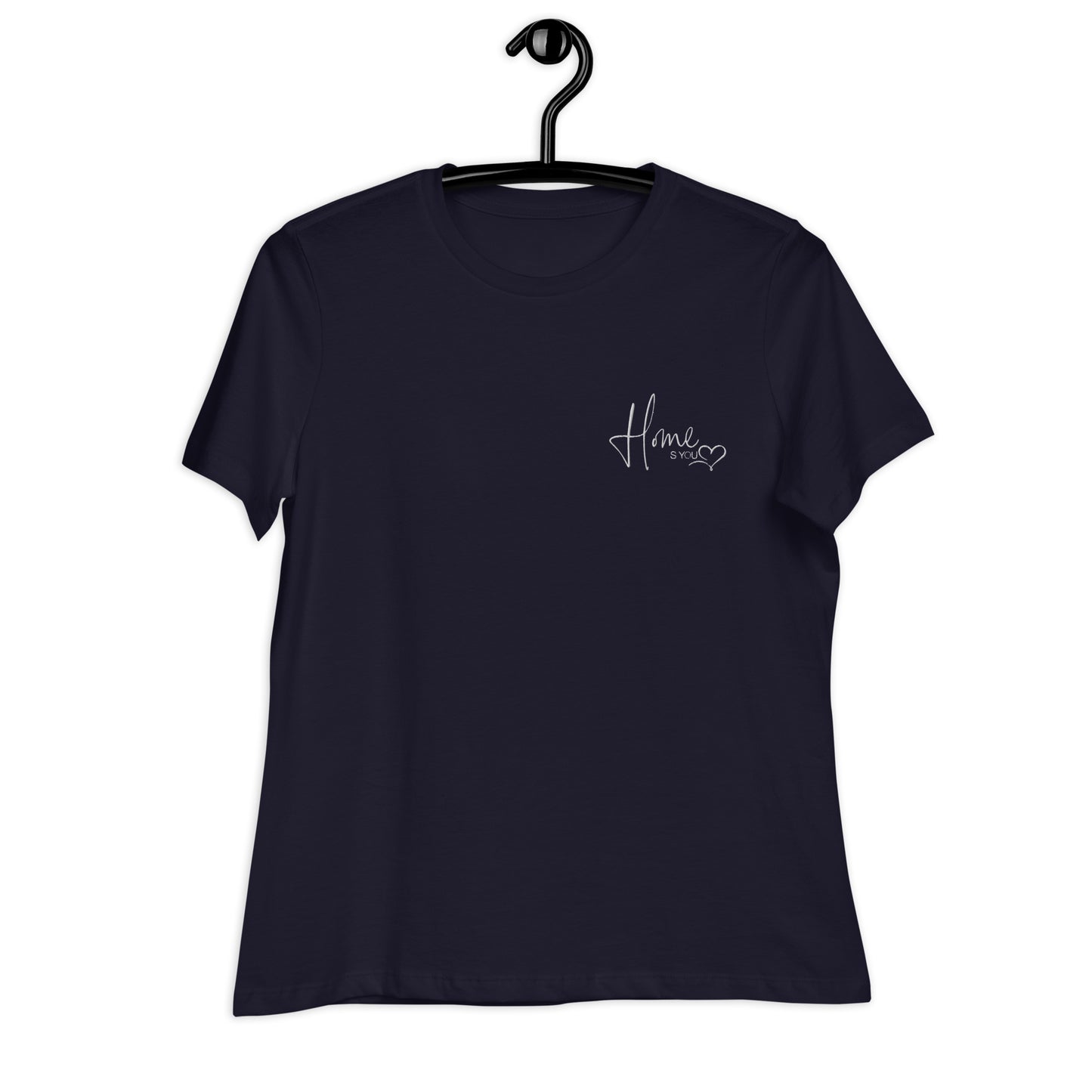 Lockeres Damen-T-Shirt "HOME IS YOU"