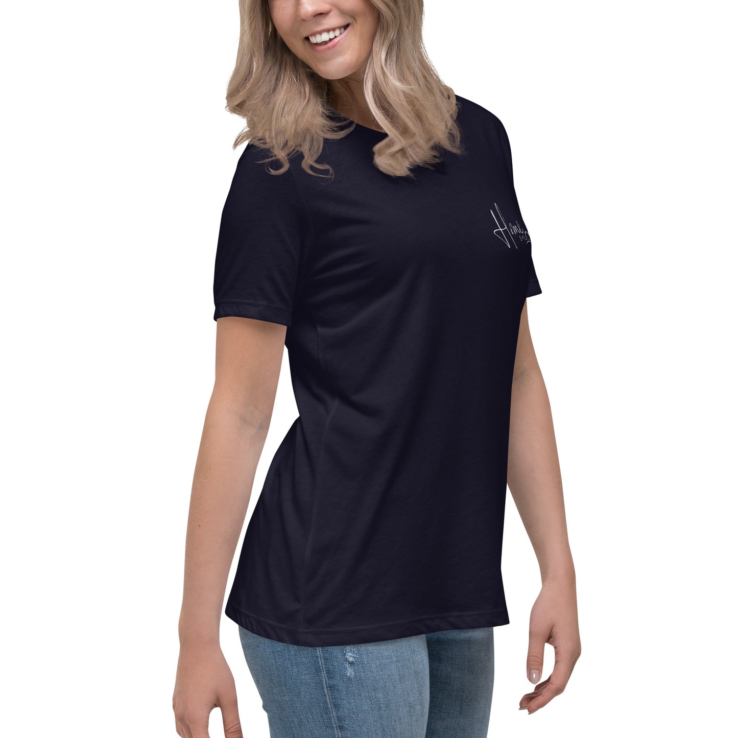 Lockeres Damen-T-Shirt "HOME IS YOU"