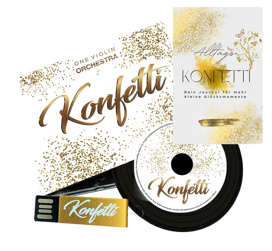 Konfetti BIG Bundle - CD, USB Stick & Journal