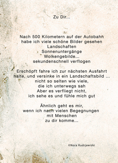 Gedichtband "Bei Dir" - Liebesgedichte
