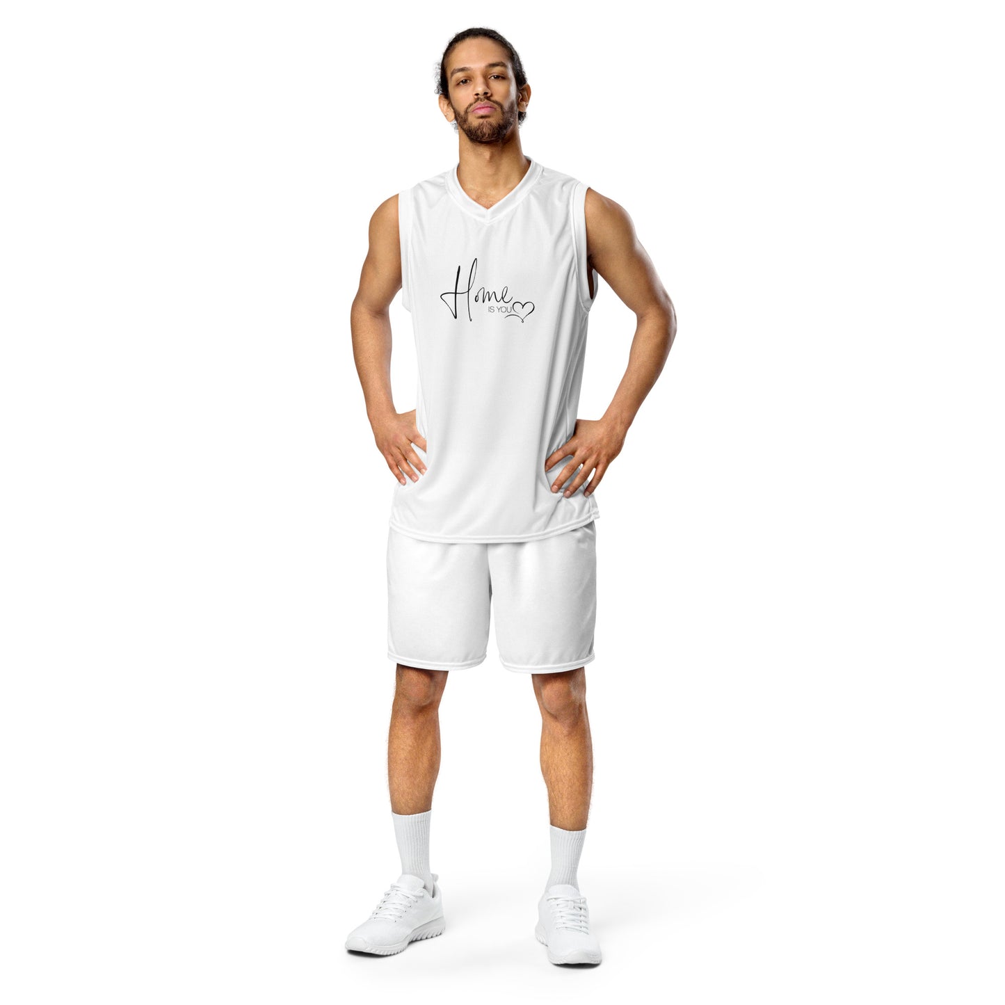 Recyceltes Unisex-Basketballtrikot