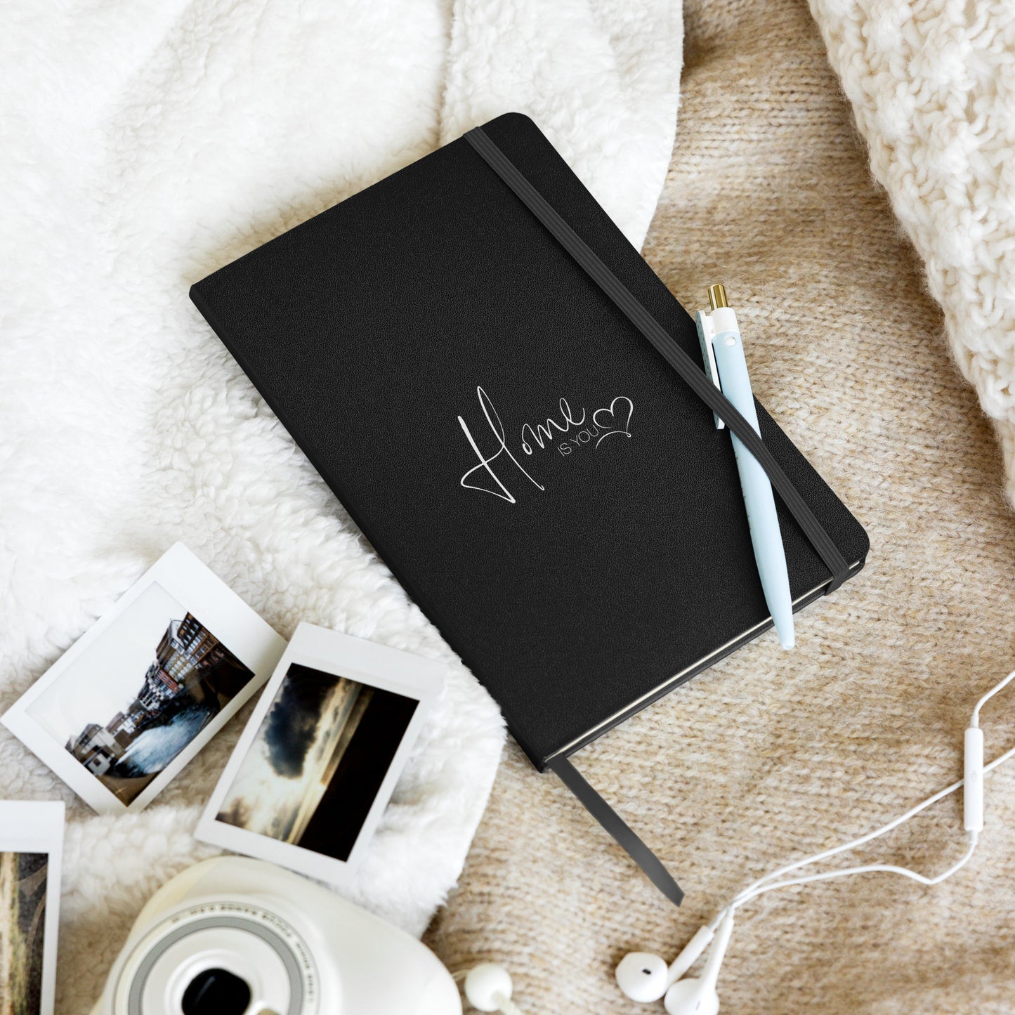 Hardcover Notizbuch "HOME IS YOU"