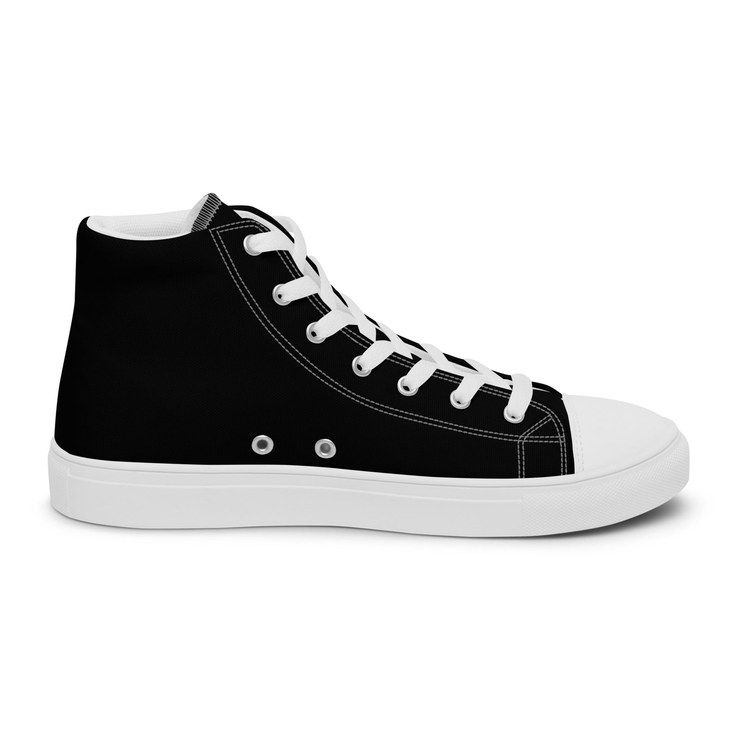 High-Top Leinenschuhe für Herren Music is my Happiness