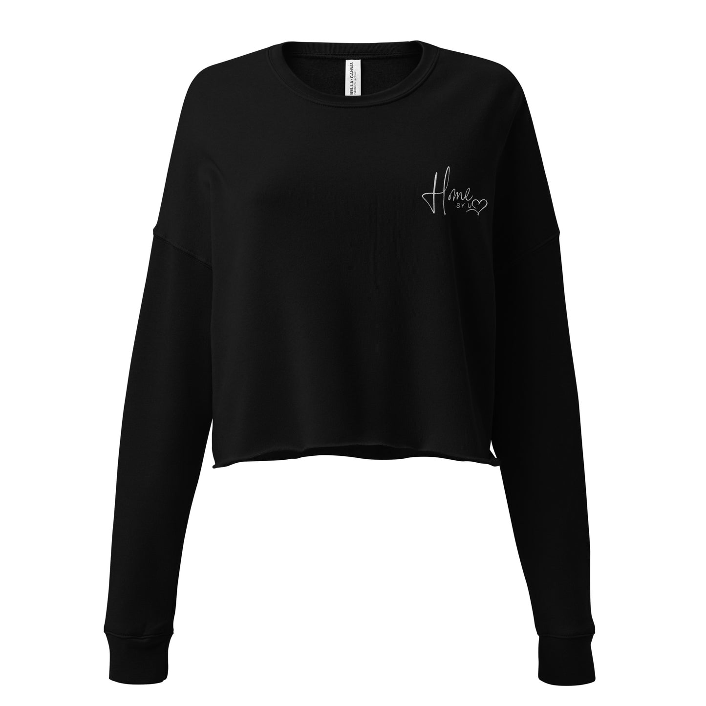 Crop-Pullover "HOME IS YOU"