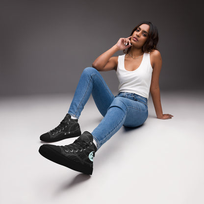 High-Top Leinenschuhe für Damen DREAMER