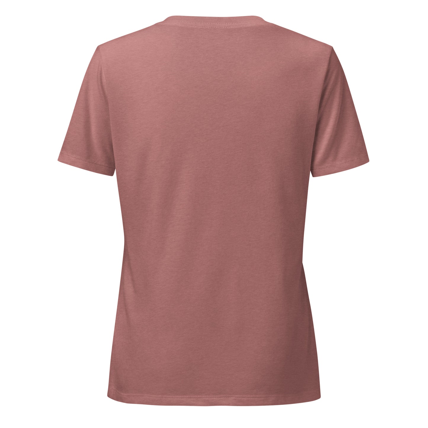 Lockeres Damen T-Shirt mit V-Ausschnitt